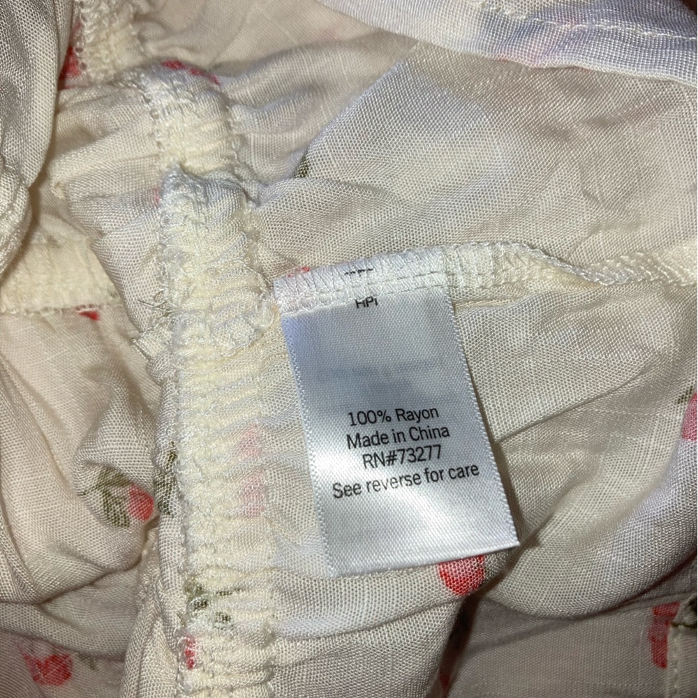 NWT SO Off The Shoulder Square Neck Crop M - Picture 7 of 8
